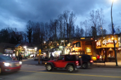 Main Parkway in Gatlinburg, TN