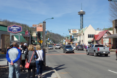 Main Parkway in Gatlinburg, TN